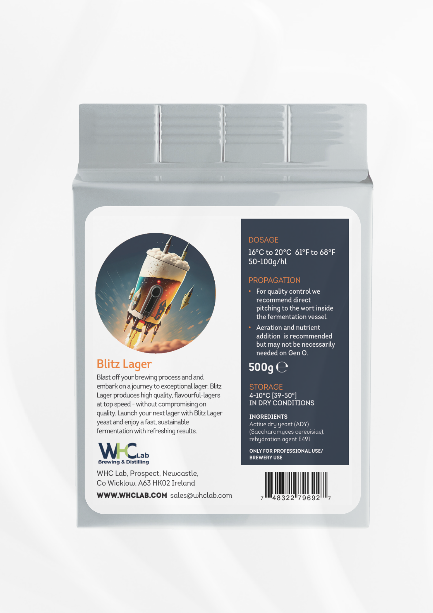 Blitz Lager: Fast Lager Dry Yeast