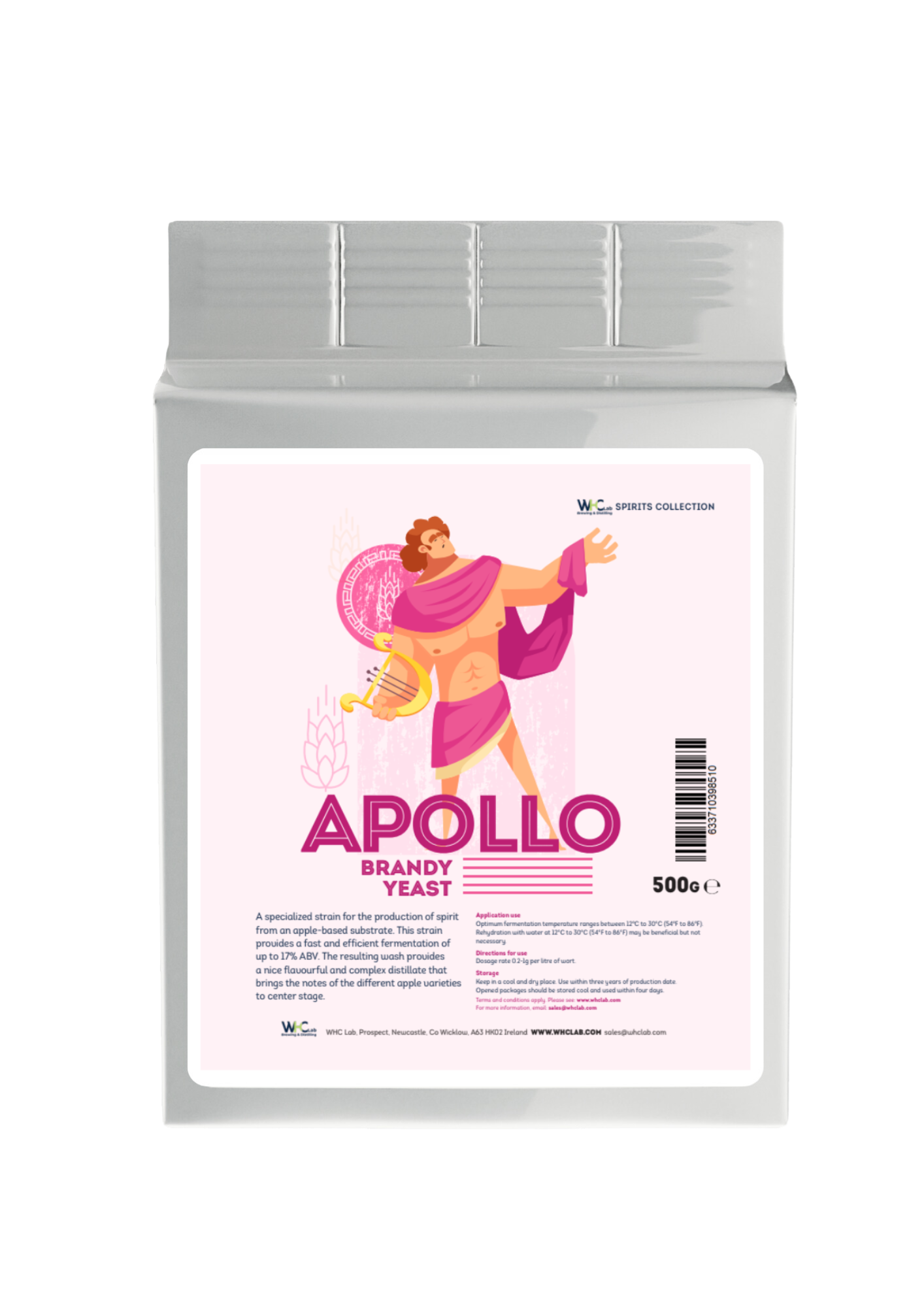 Apollo Distillers Yeast