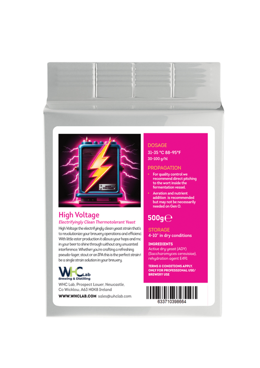 High Voltage Electrifyingly Clean Thermo Tolerant Yeast