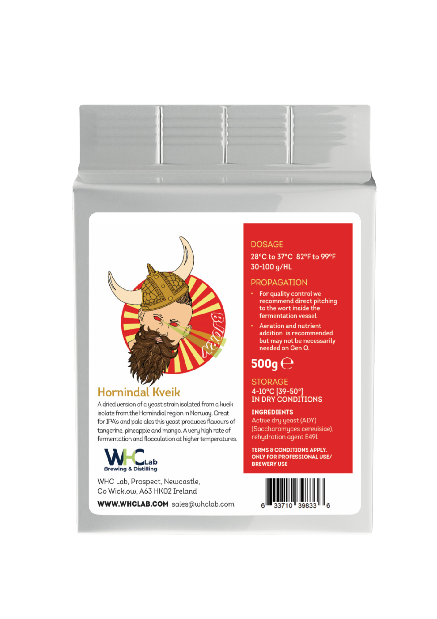 Hornindal Kveik Red Hot IPA Yeast