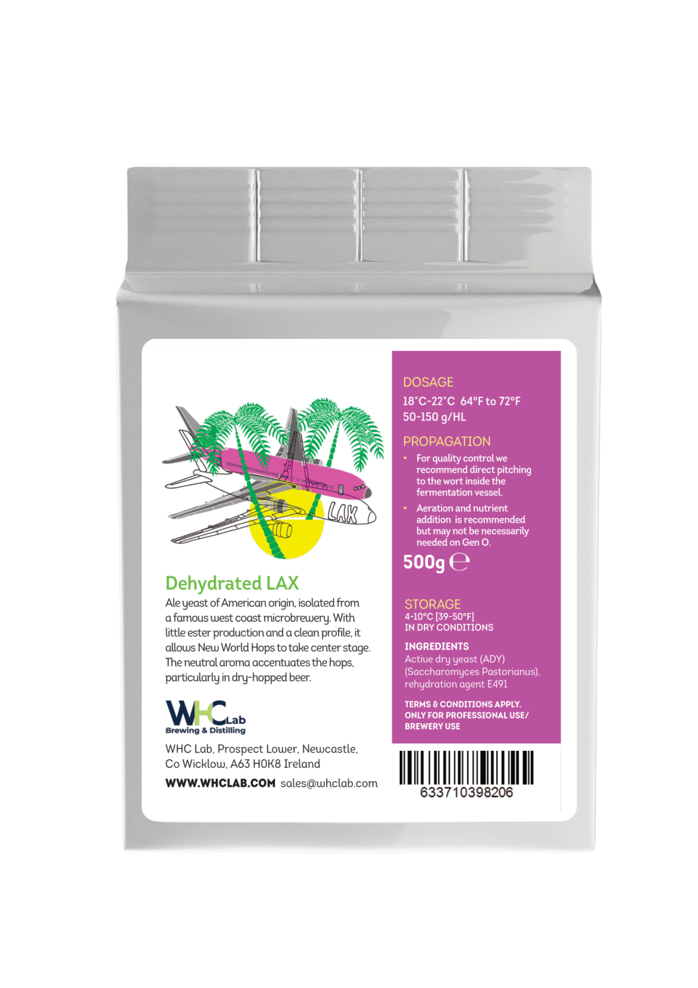 LAX Clean West Coast IPA Yeast