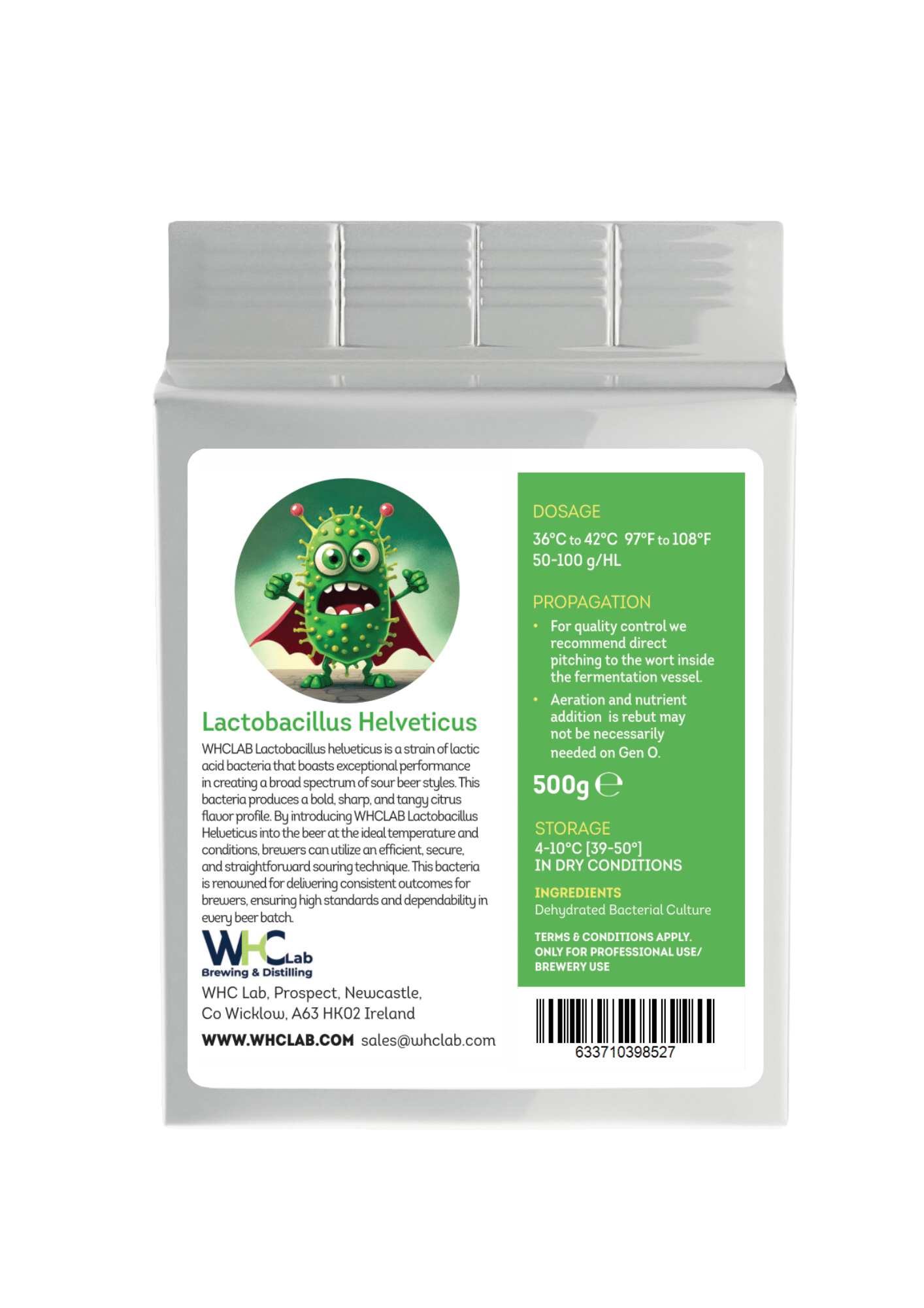Lactobacillus helveticus Tangy Bacteria