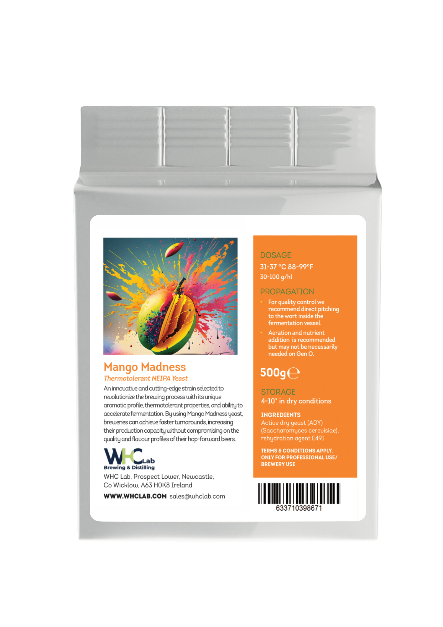Mango Madness IPA Thermo Tolerant Yeast
