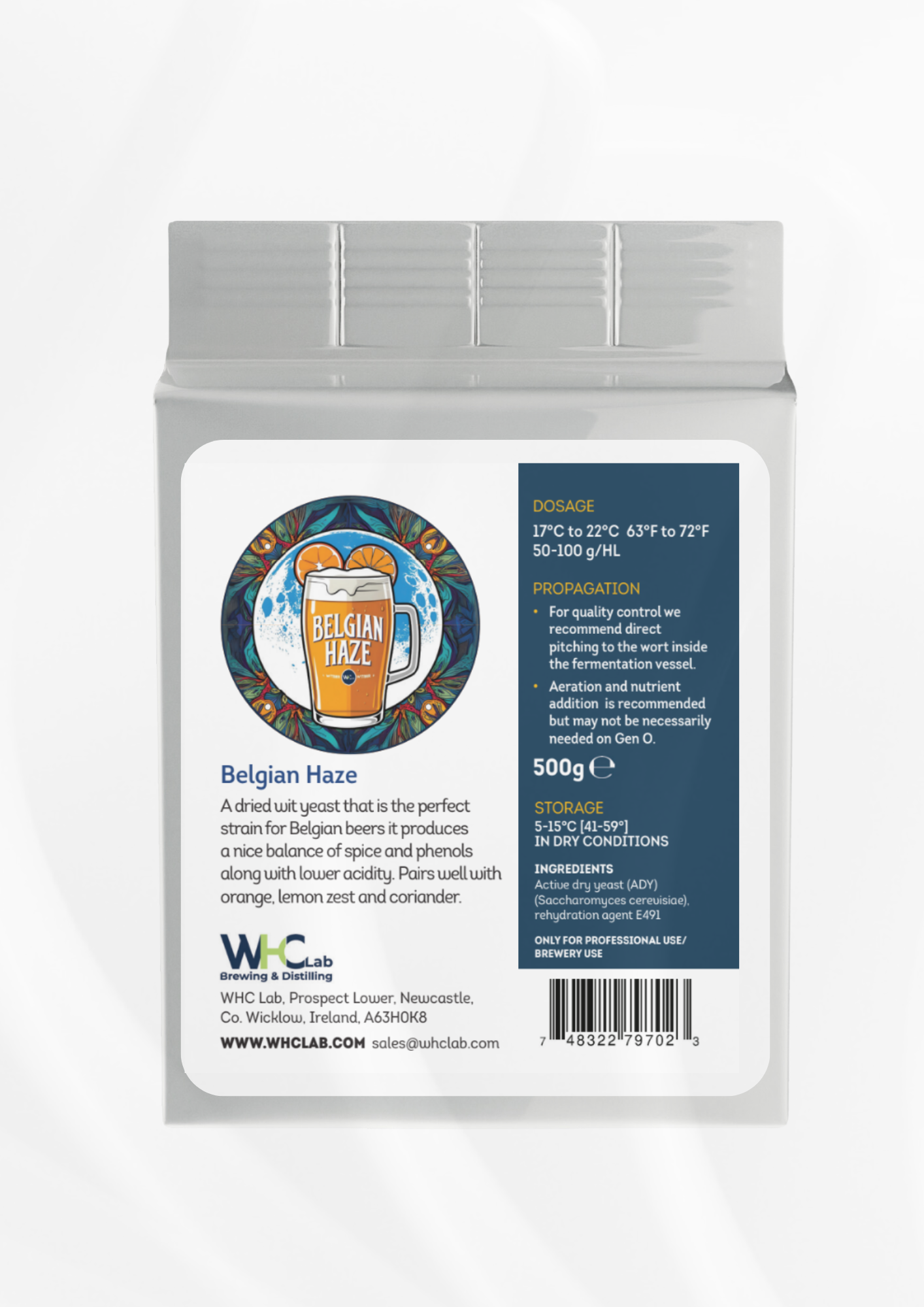 Belgian Haze: Dry Yeast