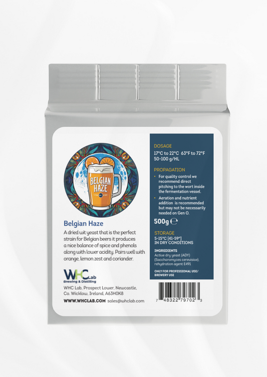 Belgian Haze: Dry Yeast