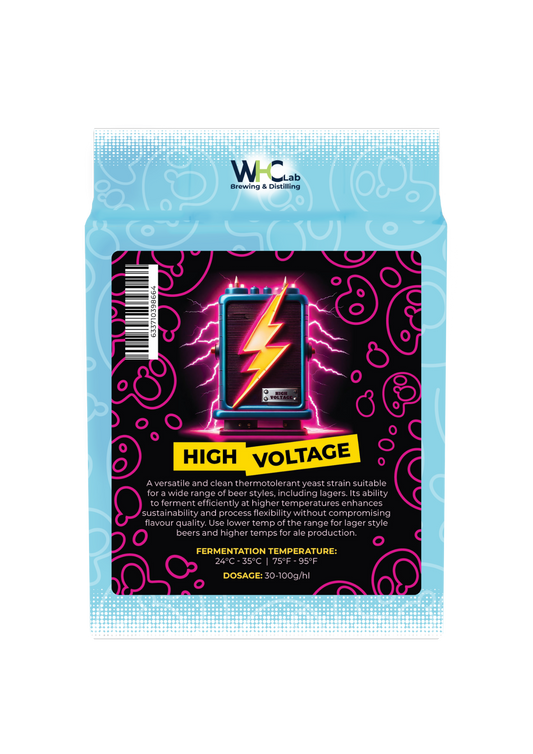 High Voltage Electrifyingly Clean Thermo Tolerant Yeast