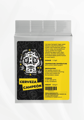Cerveza Campeón: Mexican Lager Yeast